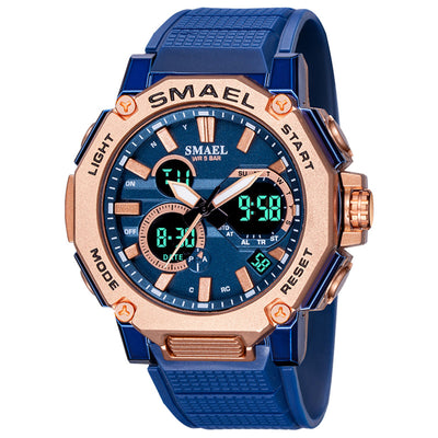 Reloj Deportivo Dual Display Resistente al Agua con Luz Nocturna - Image 9