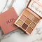 Paleta de Sombras 9 Colores - Tonos Tierra, Calabaza y Nude Mate Perlado