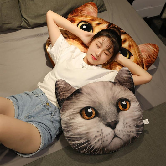 Cojín 3D con Cabeza de Gato Adorable - Image 6
