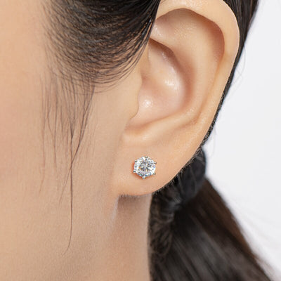 Aretes de Moissanita - Image 5