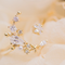 Customized Japanese and Simple Temperament Personality Guardian Moon Pentagon Zircon 925 Plateado-plated Ring Dorado