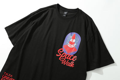 Playera Retro Oso Espacial - Corte Holgado Verano - Image 15
