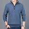 Suéter Cuello Alto Manga Larga Acolchado para Hombre