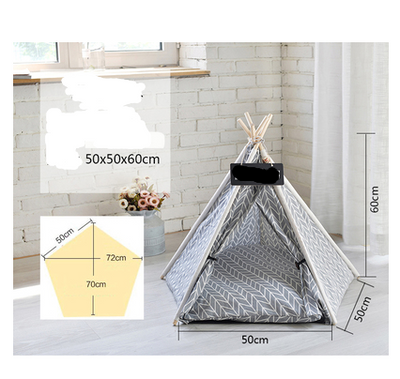 Cama Desmontable para Mascotas de Todas las Estaciones - Image 8