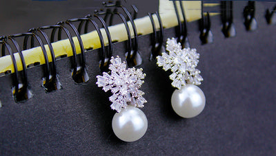 Aretes Perla de Nieve - Image 4