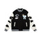 Chaqueta Hip Hop Urbana con Bordados Estilo Americano