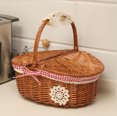 Cesta de Almacenamiento Tejida a Mano - Image 8