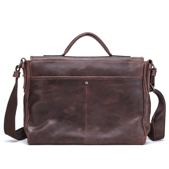 Men's Genuine Leather Messenger Bag