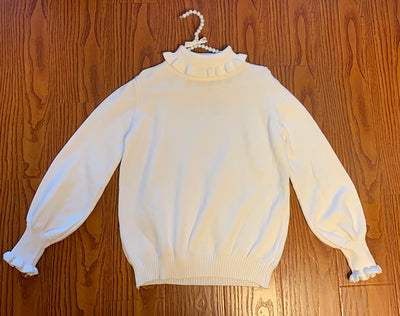 Suéter Cuello Alto Encaje Lolita Invierno - Top Básico Elegante - Image 10