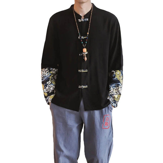 Camisa Oversized para Hombre con Cuello de Botones - Image 5