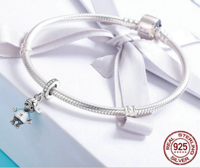 Pulsera de Plata S925 con Cuentas Sueltas para Niño - Image 4