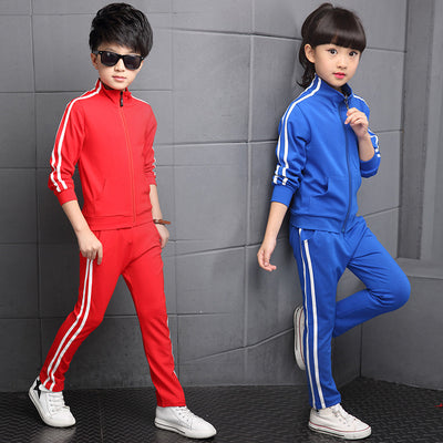 Conjunto Deportivo Blanco para Hombre y Niña - Image 3