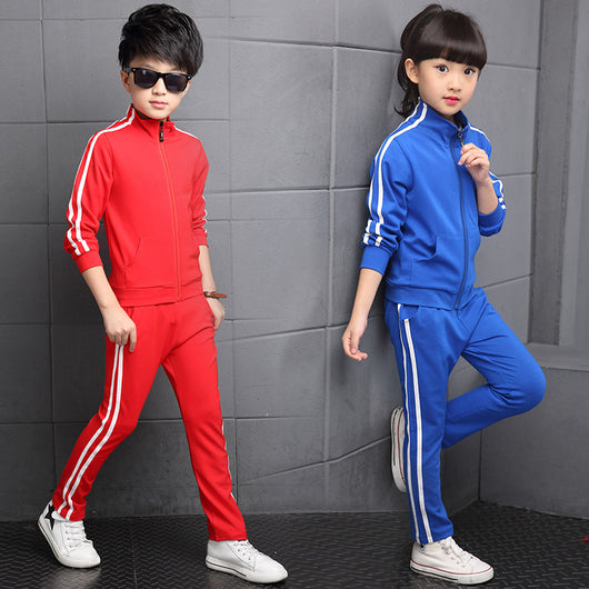 Conjunto Deportivo Blanco para Hombre y Niña - Image 3