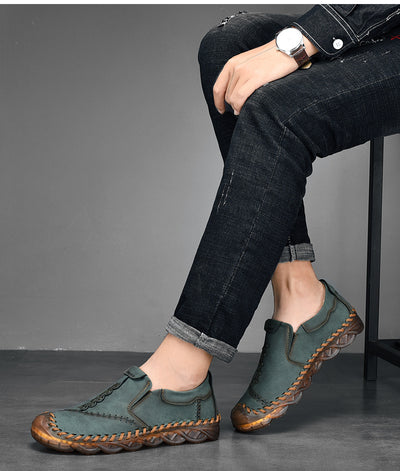 Zapatos Casuales Slip-on de Cuero Reforzado Premium - Image 17