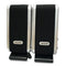 Plateado Gris USB A Par