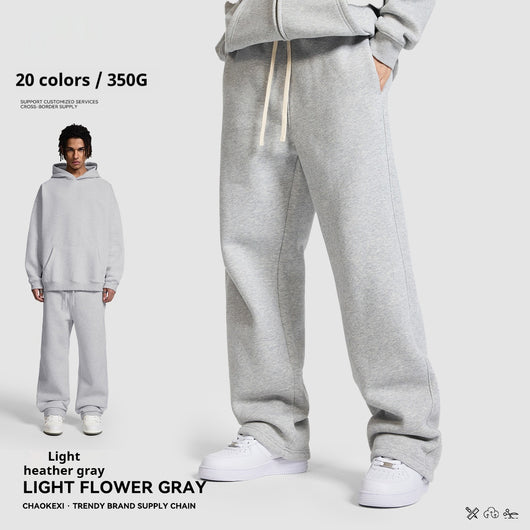 Pantalones Deportivos Holgados para Hombre - Diseño Liso y Cómodo - Image 8