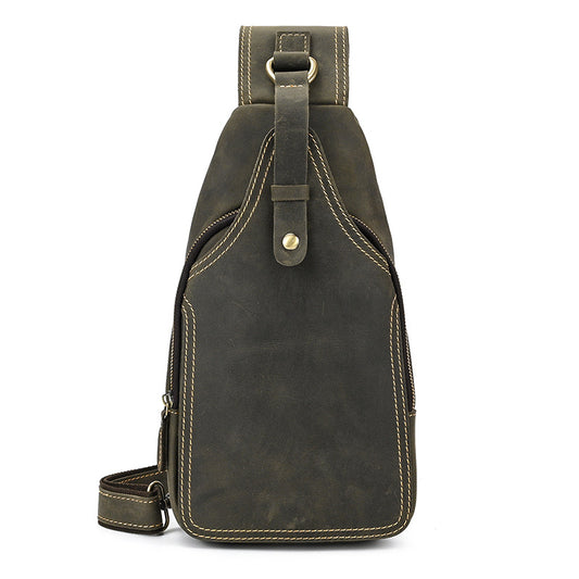 Bolsa Mensajero de Cuero para Hombre - Estilo Profesional - Image 2