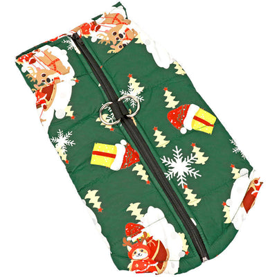 Chaleco Térmico de Algodón para Perros - Abrigo Navideño - Image 4