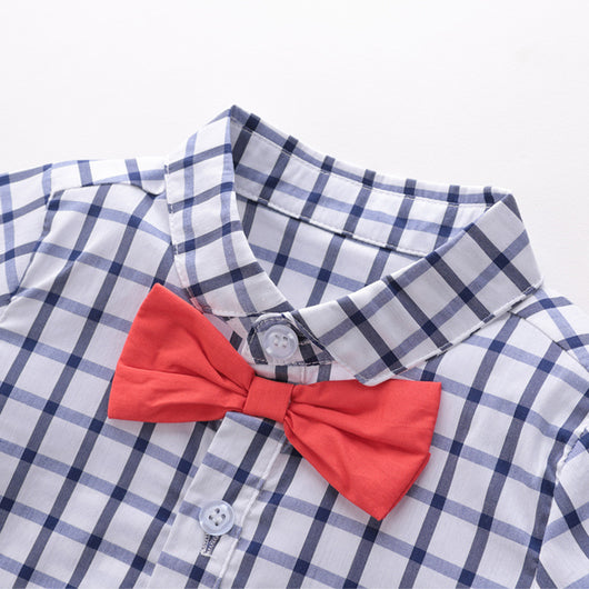 Traje Gentleman de Verano para Bebé - Manga Corta - Image 5