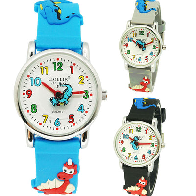 Reloj Infantil con Dinosaurios Animados Creativos