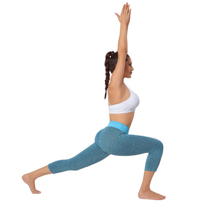Pantalones de Yoga Cortos y Ajustados Efecto Durazno - Image 78