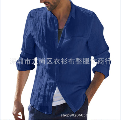 Cardigan de Algodón Manga Larga para Hombre - Image 12