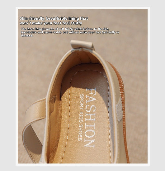 Zapatos Escolares de Cuero para Niños con Velcro y Suela Antideslizante - Image 23
