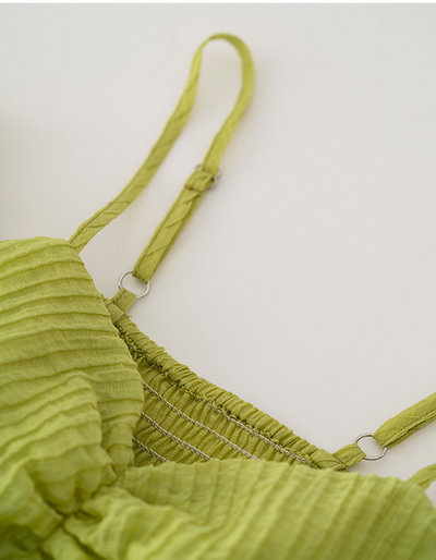 Vestido Francés Cuello Cuadrado Elegante y Romántico para Mujer - Image 12