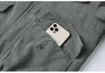 Chaqueta de Polar con Solapa Acolchada para Hombre - Abrigo Grueso y Cálido - Image 15