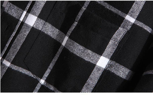 Camisa de Cuadros Casual para Hombre - Manga Larga Otoño Invierno - Image 17