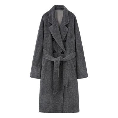 Abrigo de Lana Camello y Oveja Suli para Mujer - Image 14
