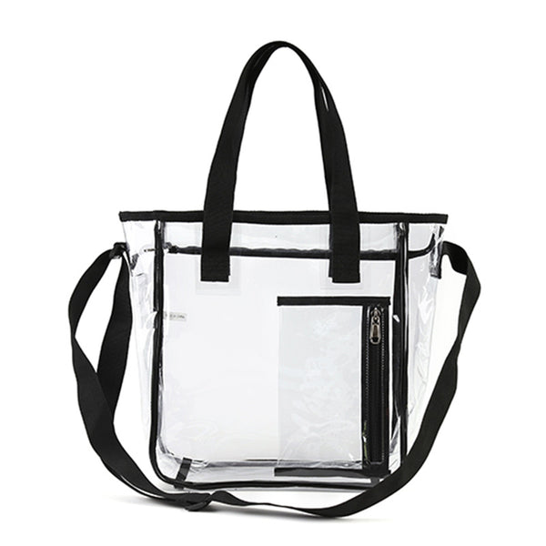 Bolsa de Gelatina Transparente para Mujer - Estilo Casual