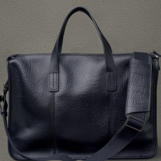 Bolso Ejecutivo de Cuero Grueso para Hombre - Image 3