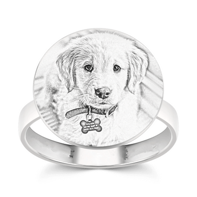 Anillo Personalizado para Mascotas en Plata 925 - Image 9