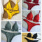 Bikini Entallado con Cordones Ajustables