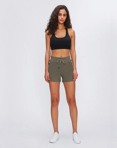 Shorts de Yoga con Bolsillos y Cintura Elástica - Image 22