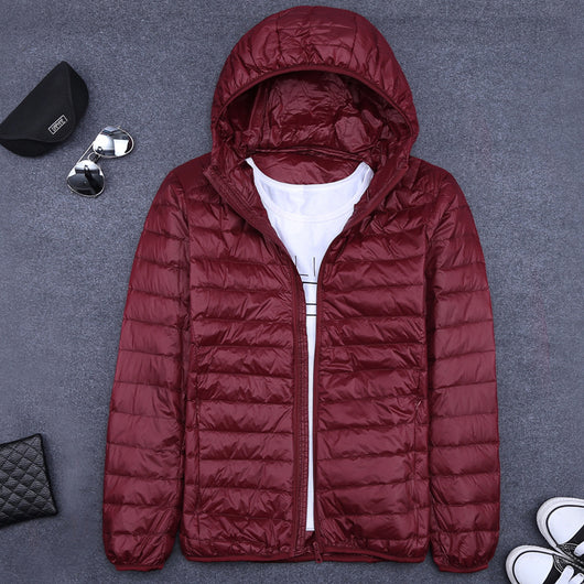 Chaqueta Acolchada Ultraligera con Capucha para Hombre - Image 9