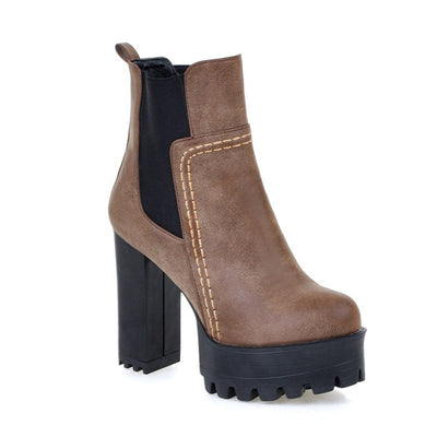 Botas Martin Plataforma Tacón Alto - Image 3