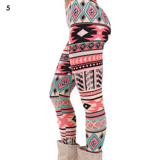 Leggings Navideños Estampados Cintura Alta - 18 Colores para Fiestas - Image 7