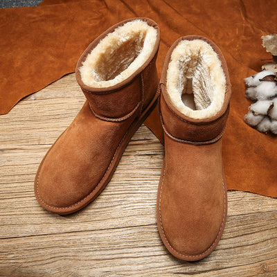 Botas Cálidas de Terciopelo para Hombre - Estilo Moderno y Confort - Image 4
