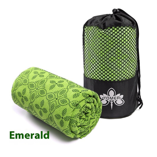 Toalla Antideslizante Absorbente de Yoga con Partículas de Agarre - Image 5