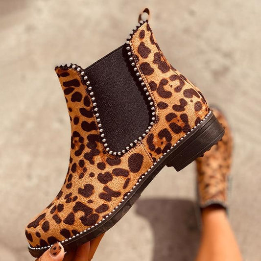 Botas Martin para Mujer con Suela Gruesa y Perlas - Image 2