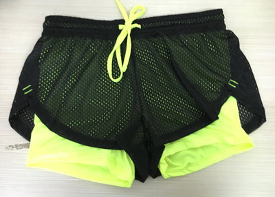 Shorts de Yoga de Doble Capa