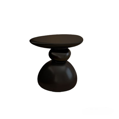 Mesa Lateral de Diseño Crema Lujo - Mesita de Café Minimalista Premium - Image 4
