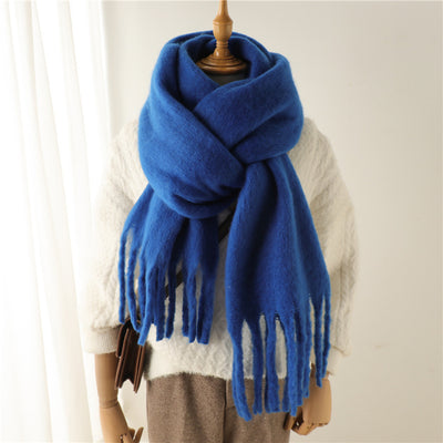 Bufanda Térmica Versátil con Borlas Extendidas para Invierno - Image 51