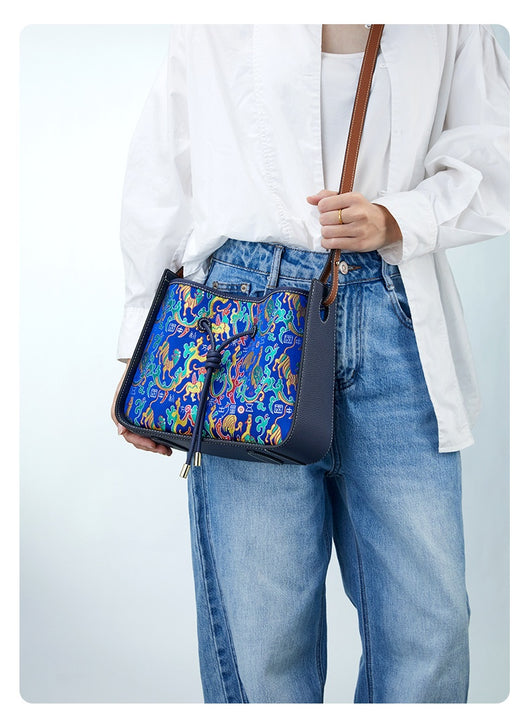 Bolso de Cuero Genuino Estilo Minimalista Lujo - Gran Capacidad - Image 21