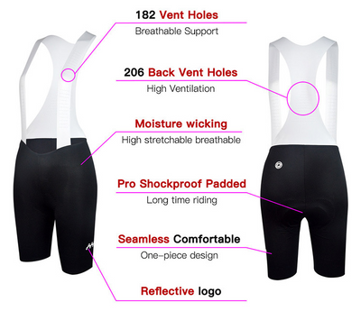 Shorts de Ciclismo para Mujer con Banda Elástica de Caucho - Image 3