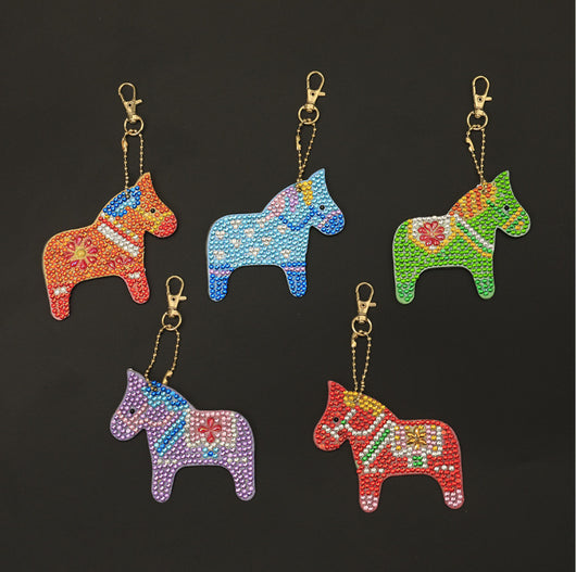 Dije Pintura de Diamantes Caballo Caricatura - Decoración Especial - Image 5