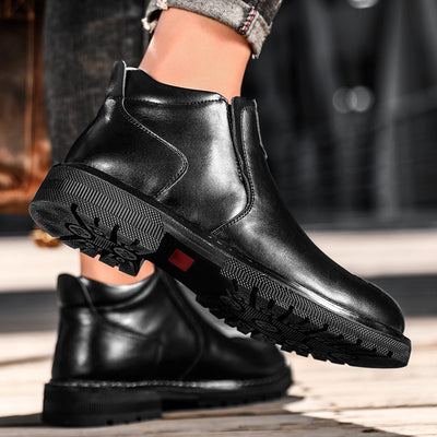 Botas Casuales de Cuero Martin para Hombre Talla Grande - Image 14