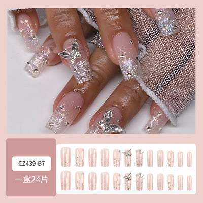 Uñas Postizas de Diamante Resistente - Diseño Europeo Premium - Image 45